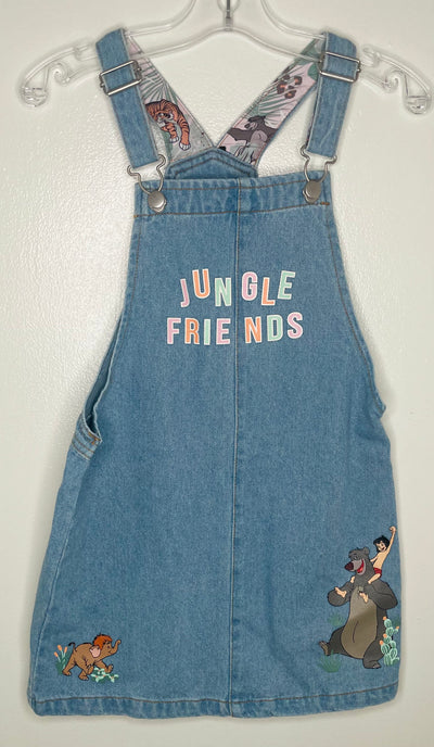 NWT Disney Overall Dress, Blue, size 6