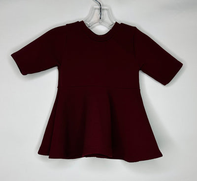 Vi+Jay Circle Dress, Burgundy, size 12-24M