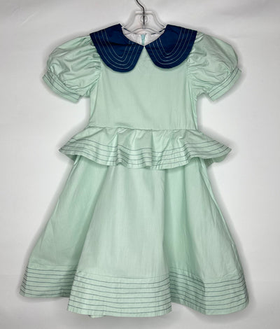 Middle Daughter Dress, Teal, size 4