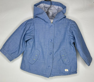 Zara Spring Coat, Blue, size 9-12m