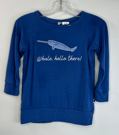 Little&livley Sweater Wha, Blue, size 3-4