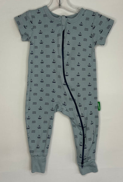 Parade SS Romper, Blue, size 12-18M