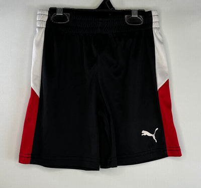Puma Active Shorts, Black, size 4Y