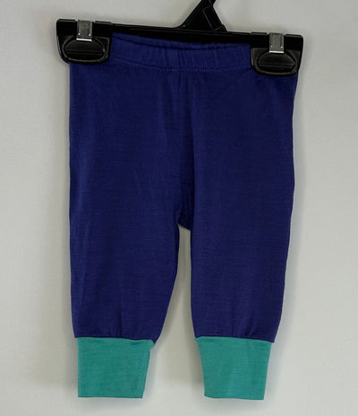 Wee Woollies Pants, Blue, size 0-3m