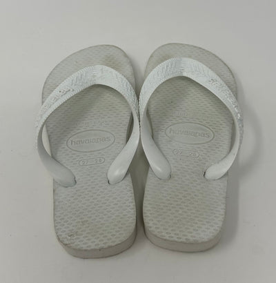 Havaianas Flip Flop, White, size 10