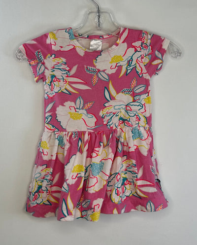 BONDS Onesie Dress Floral, Pink, size 6m-12m
