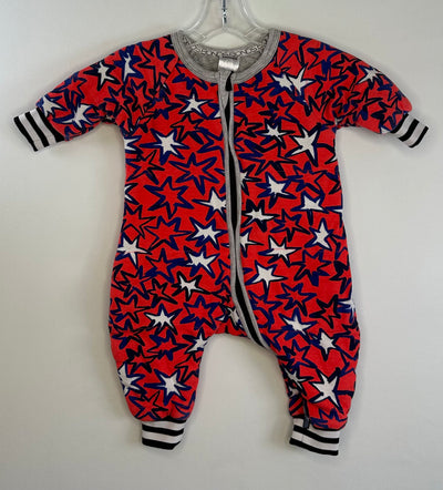 BONDS Quilted Wondersuit, Red Star, size 0-3m