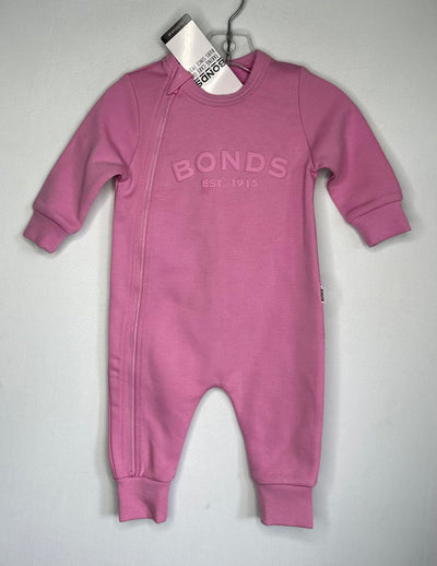 BONDS Tech Suit NEW, Pink, size 3-6m