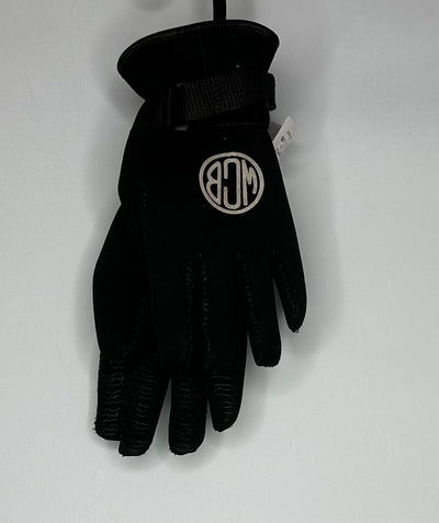 WCB Waterproof Gloves, Black, size Medium
