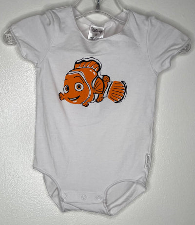 Bonds X Nemo Onesie, White, size 3-6M