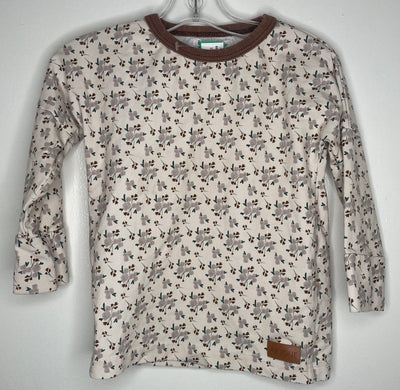 Bajoue Floral Sweater, Cream, size 4-6