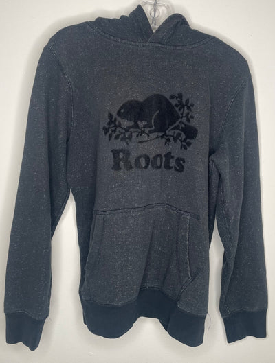 Roots Hoodie, Grey, size 9-10