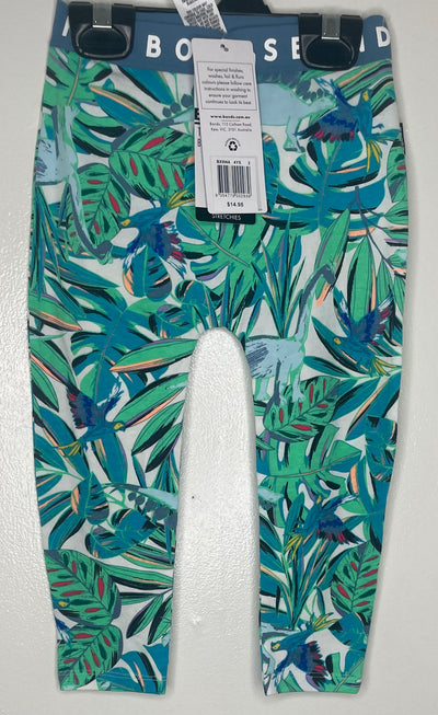 NWT Bonds Leggings, Leaves, size 18-24m