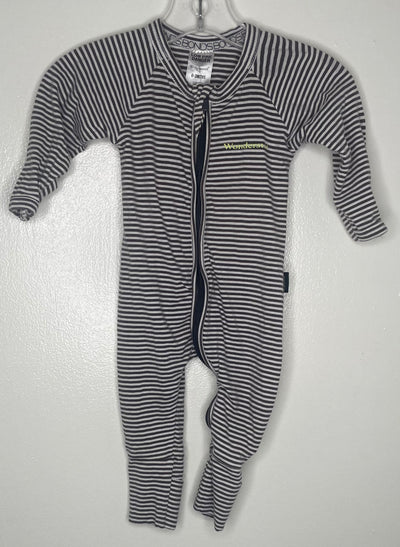 Bonds Wondersuit Sleepers, B&W, size 0-3M