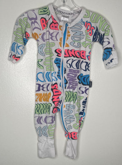 Bonds Wondersuit Sleepers, White, size 0-3M