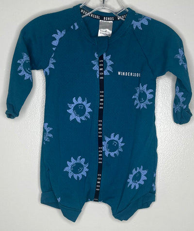 Bonds Short Wondercool, Teal, size 3-6M