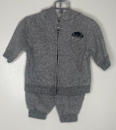 Roots 2pc Sweat Suit, Grey, size 3-6m