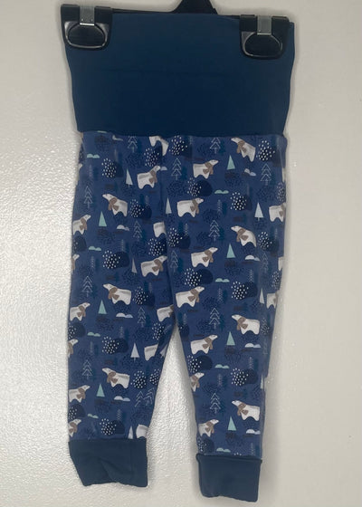 Grow Pant Sugar Sandwich, Blue, size 12m-18m