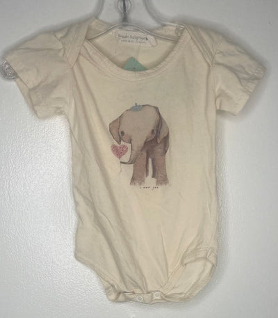 Boogalo Onesie, Cream, size 6-12M