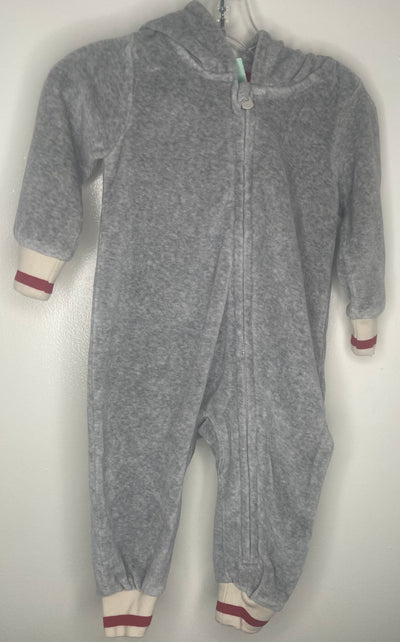 Roots Cabin Romper, Grey, size 6-12M