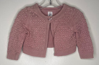 Gap Knit Bobble Cardi, Pink, size 6-12m