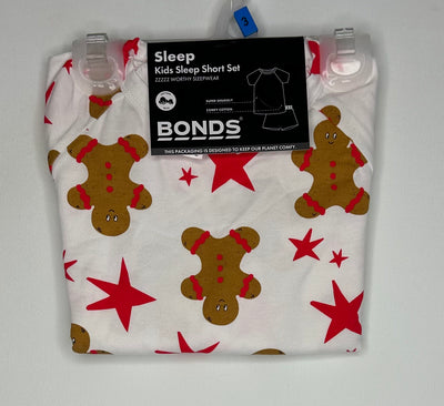 Bonds Holiday 2pc Set NWT, Wht Red, size 3