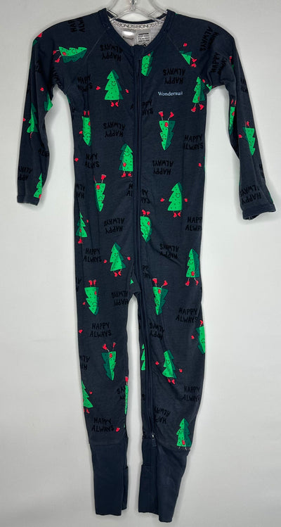 BONDS Holiday Wondersuit, Navy Tre, size 3