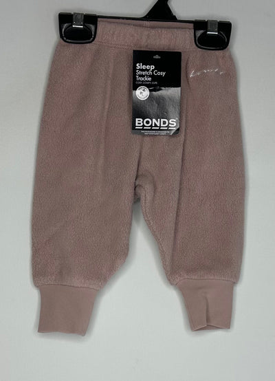 BONDS Cozy Trackie NWT, Pink, size 3-6m