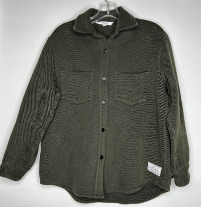 Anian Wool Shirt, Green, size Medium