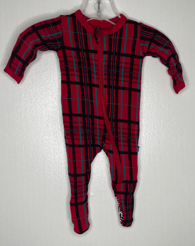 Kickee Pants Xmas Sleeper, Red, size Preemie