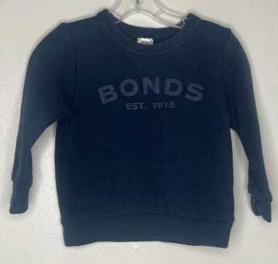 Bonds Tech Sweats Crewnec, Navy, size 12-18M