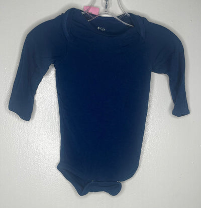 Kyte Baby L/S Onesie, Navy, size 3-6M