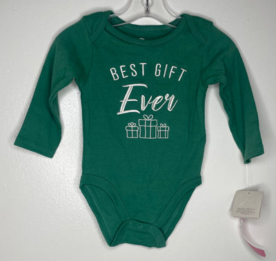 NWT The Littlest Onesie, Green, size 6-12M