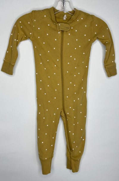 Quincy Mae Star Romper, Mustard, size 18-24m