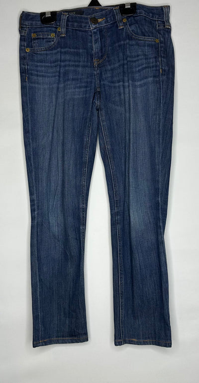 J Crew Matchstick Pant, Blue, size 2 Short S