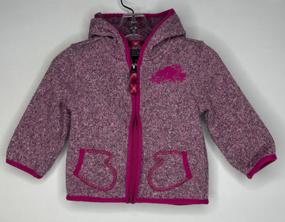 Roots Zip Sweater, Pink, size 6-12M