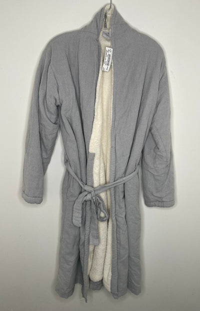 Tofino Towel Lined Robe, Grey, size S/M