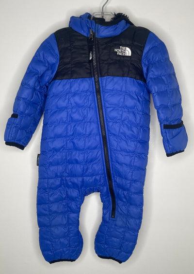 Northface Bunting Suit, Blue, size 6-12