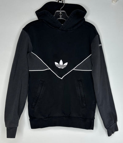 Adidas Hoodie, Black, size 9-10