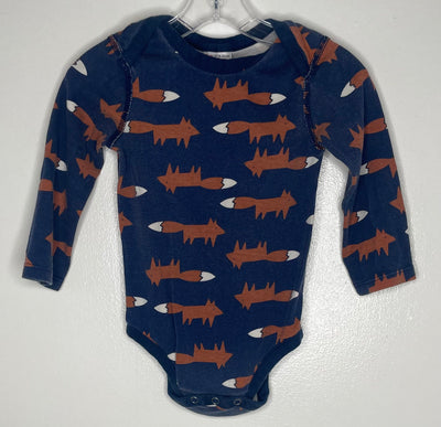 HA Fox Onesie, Blue, size 18-24m