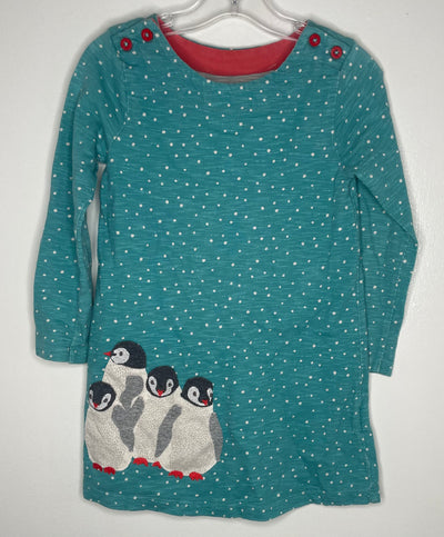 Mini Boden Penguin Dress, Multi, size 3-4