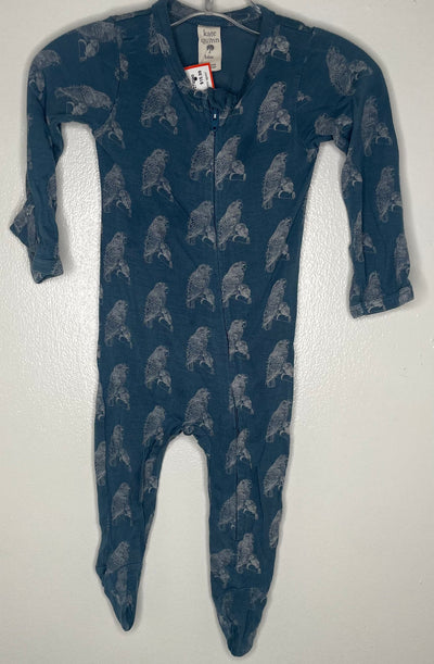 Kate Quinn Bamboo Sleeper, Blue, size 3-6M