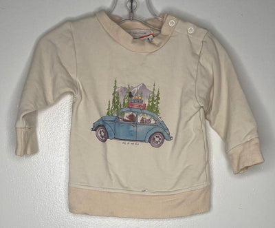 Bugaboo Graphic Crewneck, Cream, size 6-12M