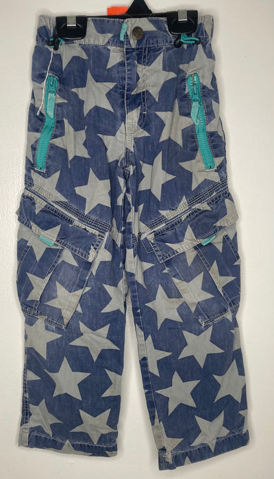 Mini Boden Star Cargo Pan, Blue, size 6