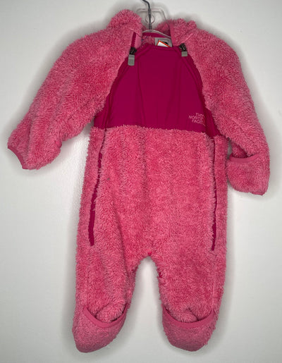 Fuzzy Northface Bunting S, Pink, size 3-6M