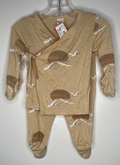 The Woods 2pcs Pj Set, Herrings, size 6-9M