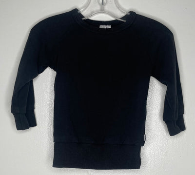 Little&Lively Crewneck, Black, size 6-12M