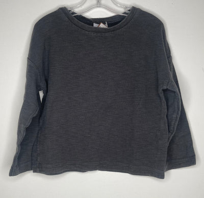 Zara L/S Top, Grey, size 4-5