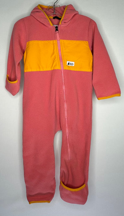 MEC Fleece Onesie, Peach, size 2Y