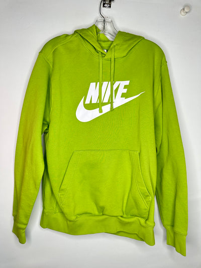 Nike Hoodie, Lime, size Med